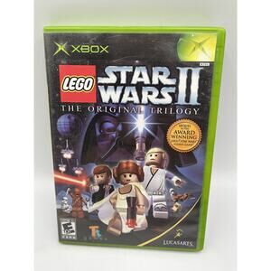 LEGO Star Wars II 2: The Original Trilogy (Microsoft Xbox, 2006) Complete Tested
